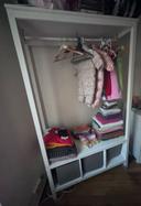 Ikea hemnes armoire ouverte