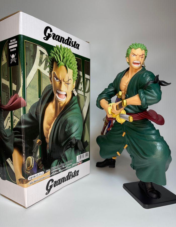 Figurine Zoro Grandista Banpresto 22 cm - photo numéro 1