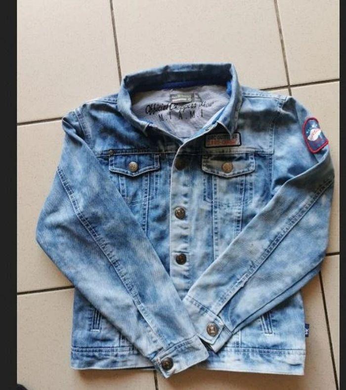 Veste en jean 7 ans - photo numéro 2