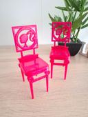 Lot chaise Barbie