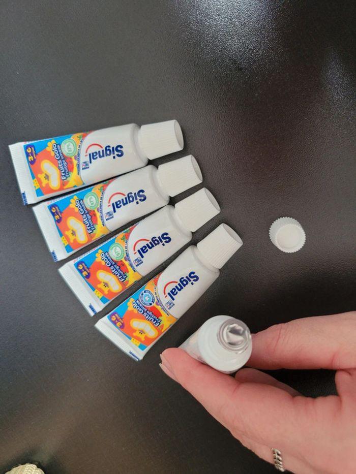 Lot de 5 tubes de dentifrice - photo numéro 3