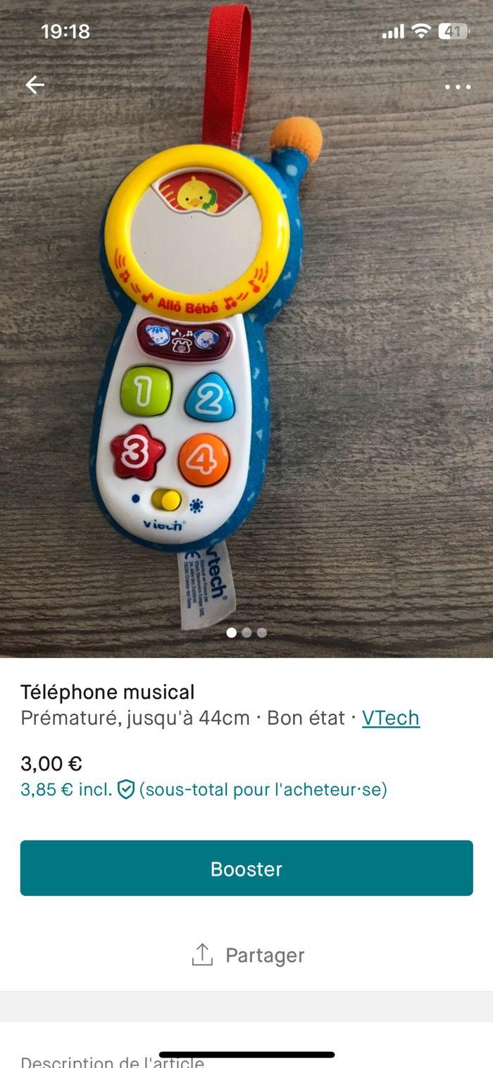 Téléphone musicale