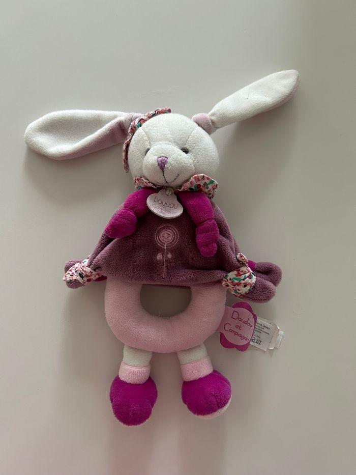 Doudou et compagnie lapin hochet - photo numéro 1