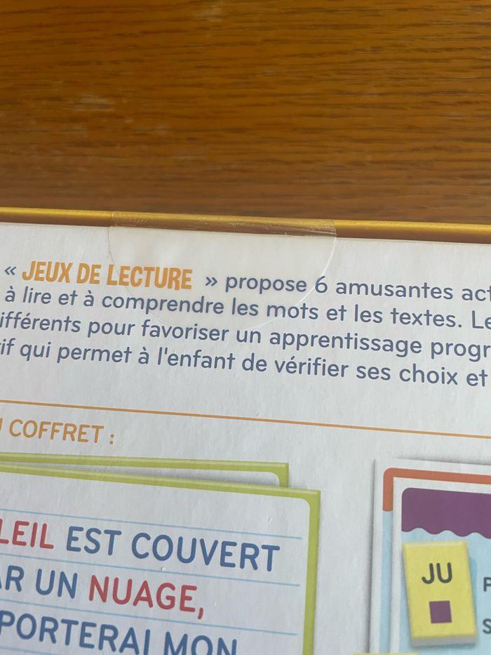 Jeux de lecture 4/6 ans - photo numéro 5