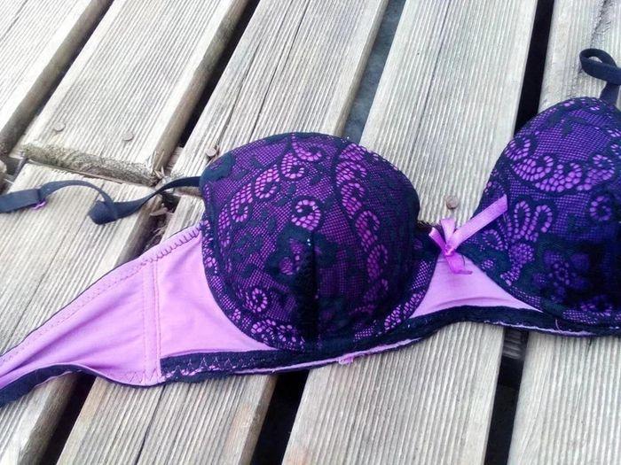 Soutien gorge lilas 85B - photo numéro 3