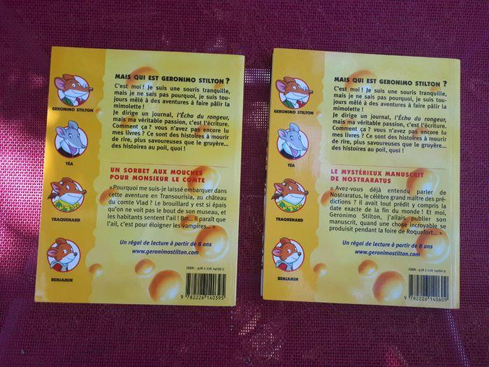 Lot de 2 livres Geronimo Stilton - photo numéro 2