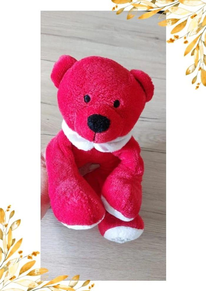 Joli petit ours en peluche 25 cm - photo numéro 3