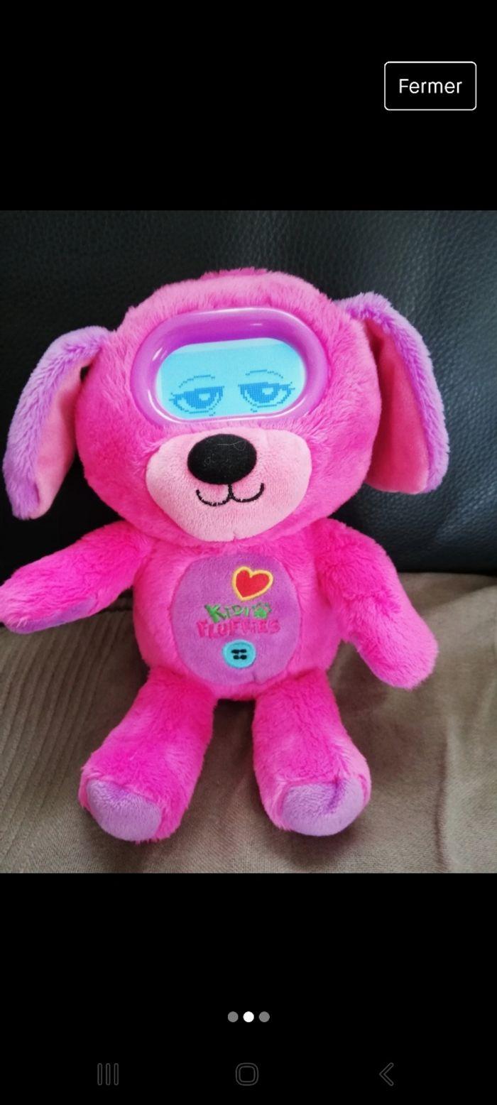 Chien interactif Pinky KidiFluffies Vtech Rose - photo numéro 2