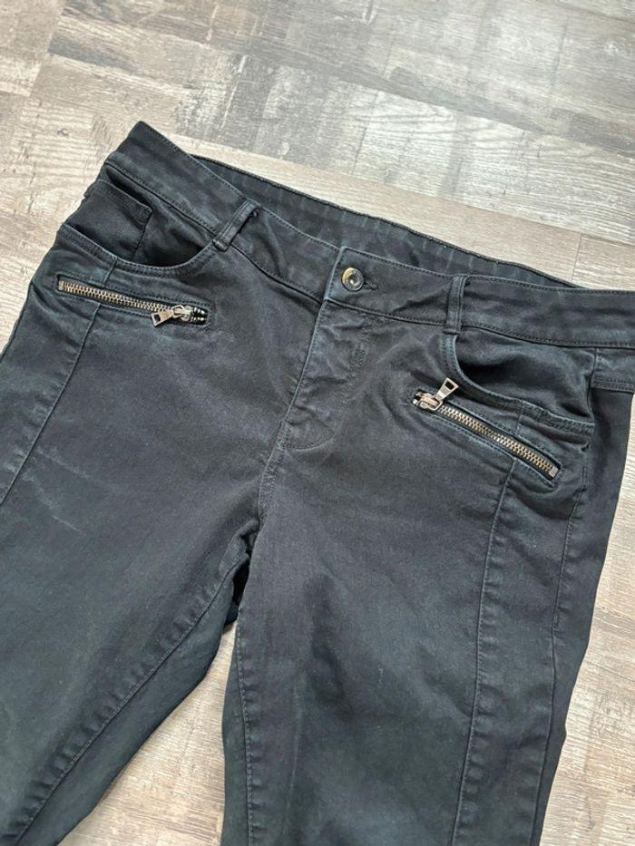 Pantalon noir clockhouse - taille 42 - photo numéro 4