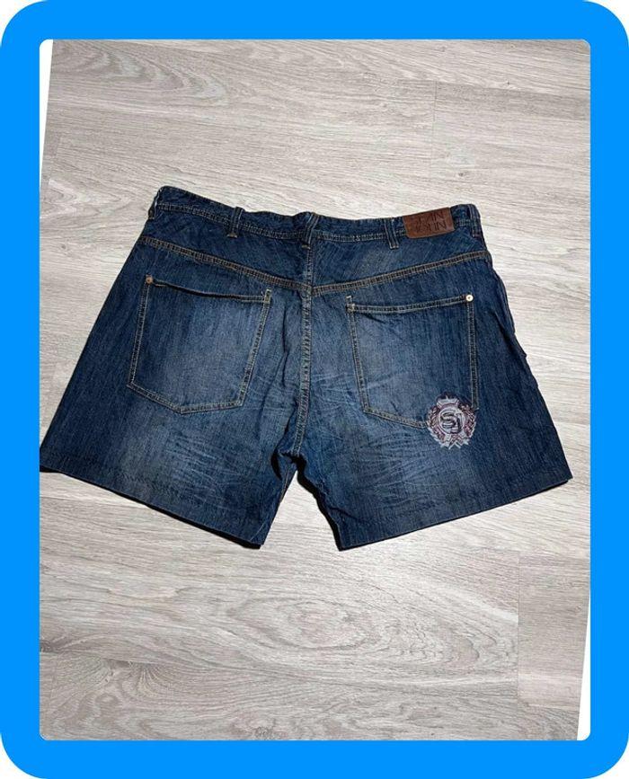 🩳 Short vintage hip hop Sean John en jean Bleu Taille XL 🩳 - photo numéro 1