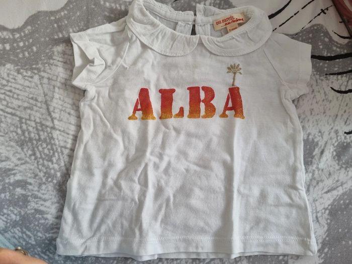 T-Shirt Alba 9m Du Pareil Au Même - photo numéro 1