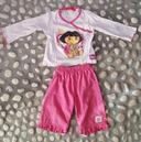 pyjama  fille 3 ans dora 2 pieces