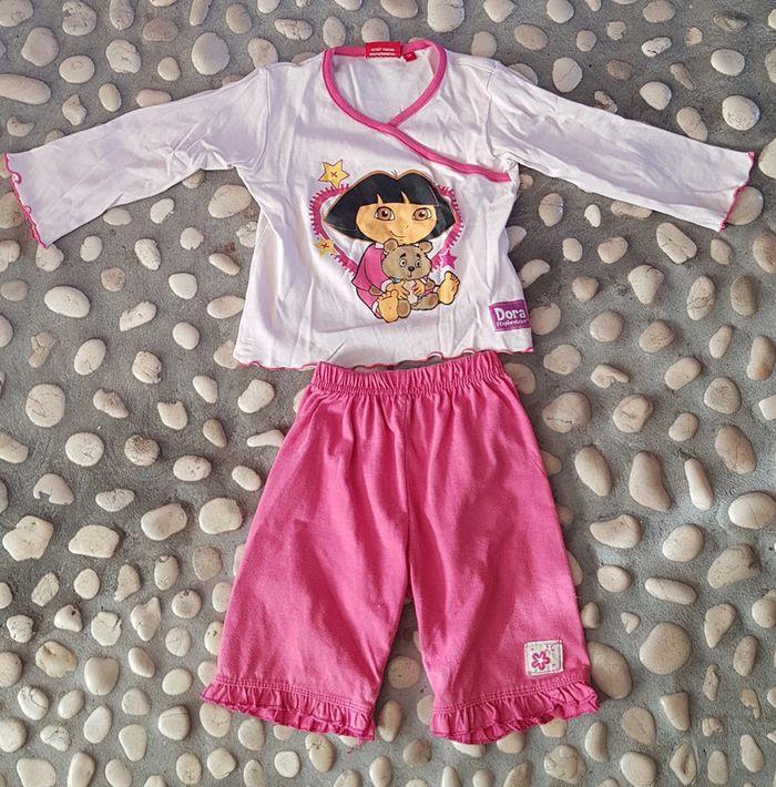 pyjama  fille 3 ans dora 2 pieces - photo numéro 1