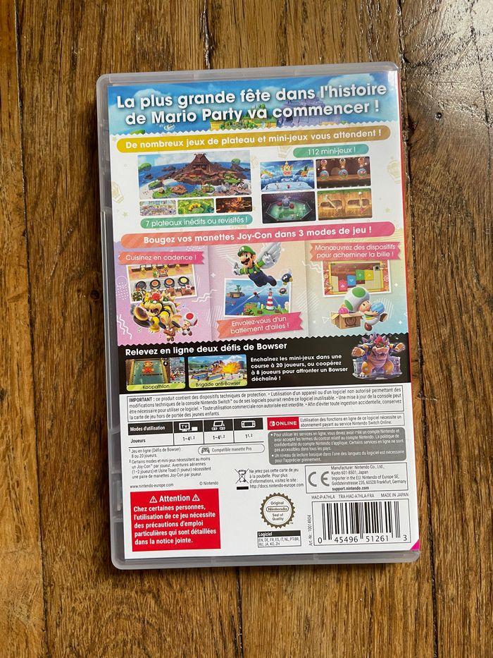 Prix FERME Super Mario Party Jamboree, Jeu Nintendo Switch NEUF - photo numéro 2