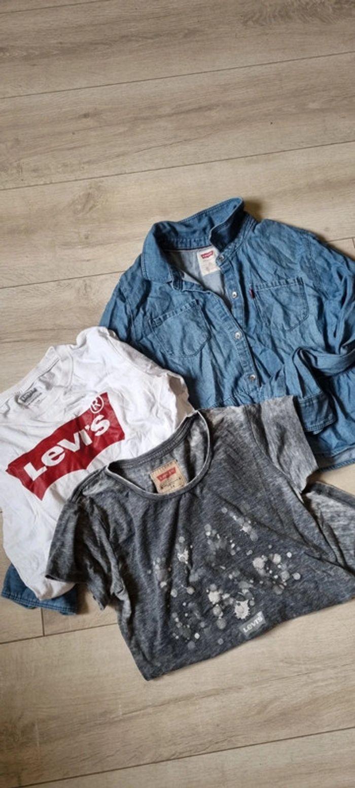 Lot t shirt levis - photo numéro 2