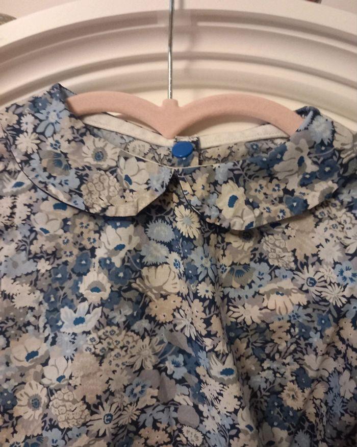 Blouse liberty Thorpe bleu 5 ans (petit 5 ans) - photo numéro 2