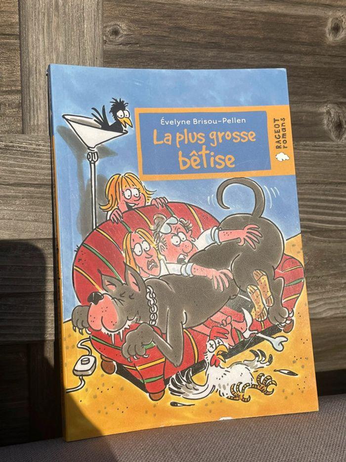 Livre jeunesse - La plus grosse bêtise - photo numéro 1