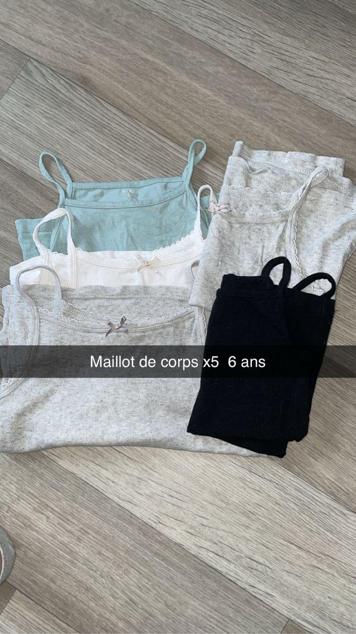 Lot maillots de corps - photo numéro 1