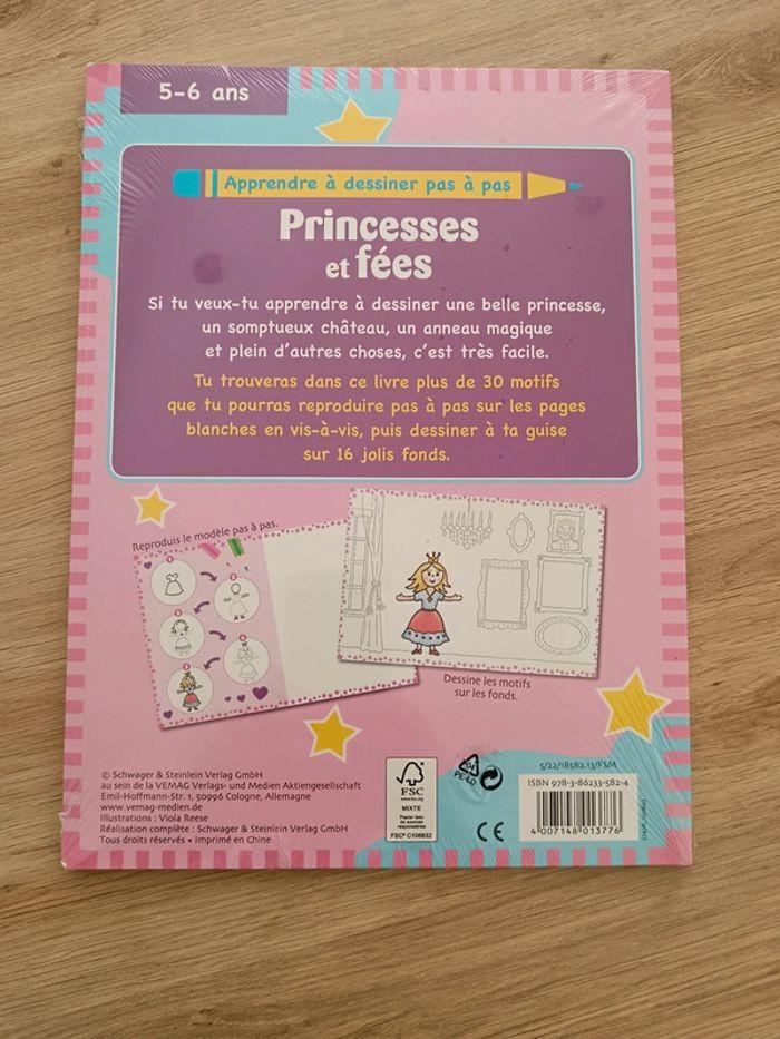 Princesses et fées pour apprendre à les dessiner pas à pas - photo numéro 2