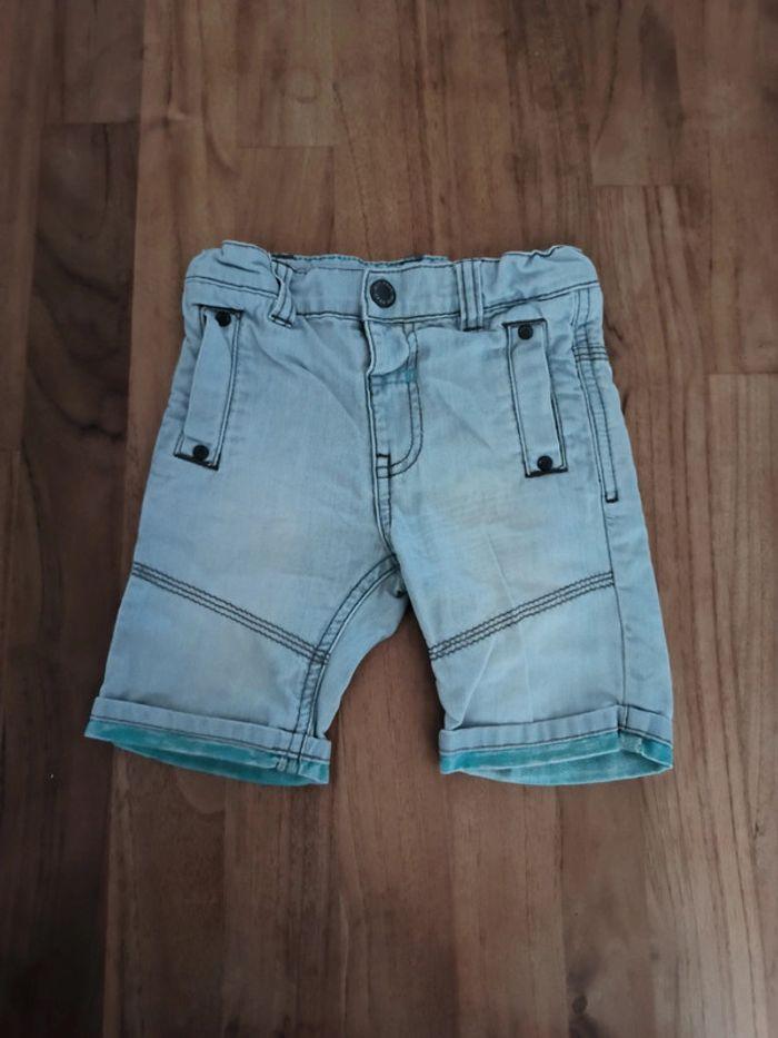 Short en jean Gémo Baby 24mois - photo numéro 1