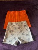 Lot de deux short