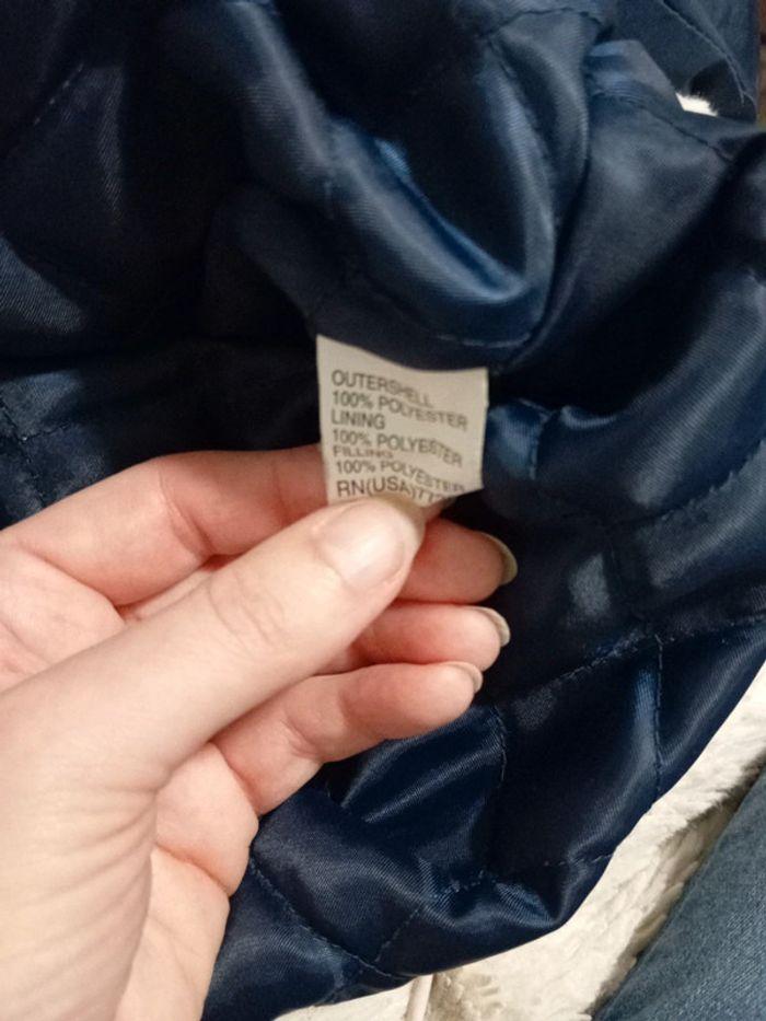 Manteau mi saison bleu marine Zara - photo numéro 6