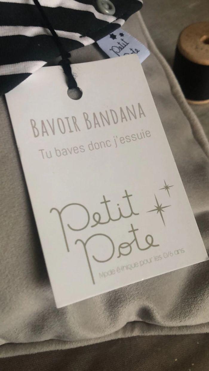 Bavoir bandana Petit Pote - photo numéro 2