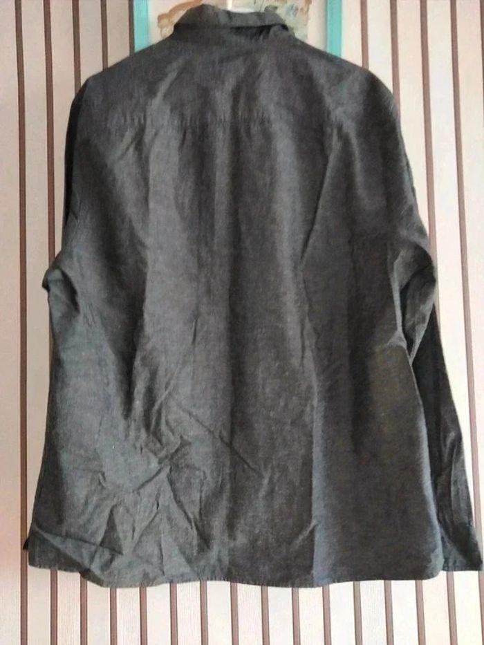 Chemise homme gris foncé taille L de chez Kiabi - photo numéro 2