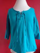 Tee-shirt bleu taille 40