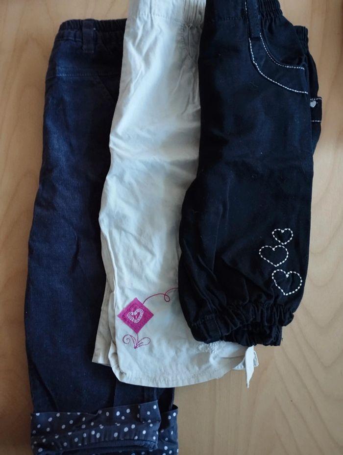 Lot pantalons 18 mois