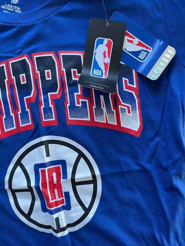 T-shirt bleu Clippers - photo numéro 5