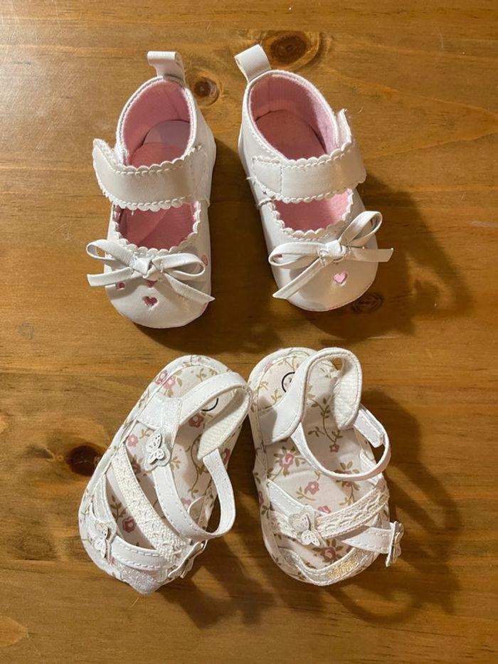 Lot de 2 paires de chaussures bébé - photo numéro 3