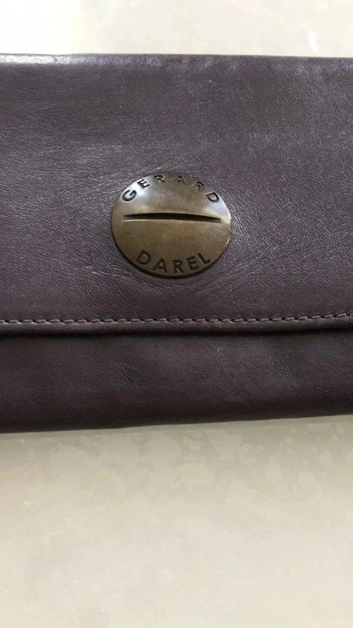 Porte monnaie /pochette Gerard Darel cuir - photo numéro 2