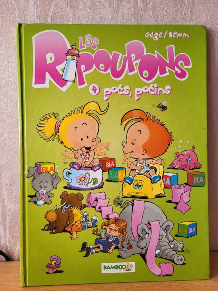 [BD] Les Ripoupons Tome 4 - Pots, potins - photo numéro 1