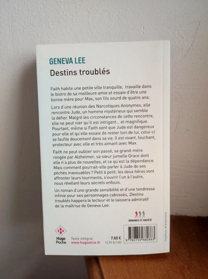 Livre "destins troublés" de Geneva Lee - photo numéro 2