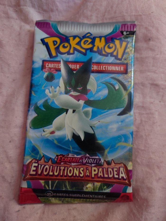 Booster Pokemon Évolutions À Paldea Neuf - photo numéro 1