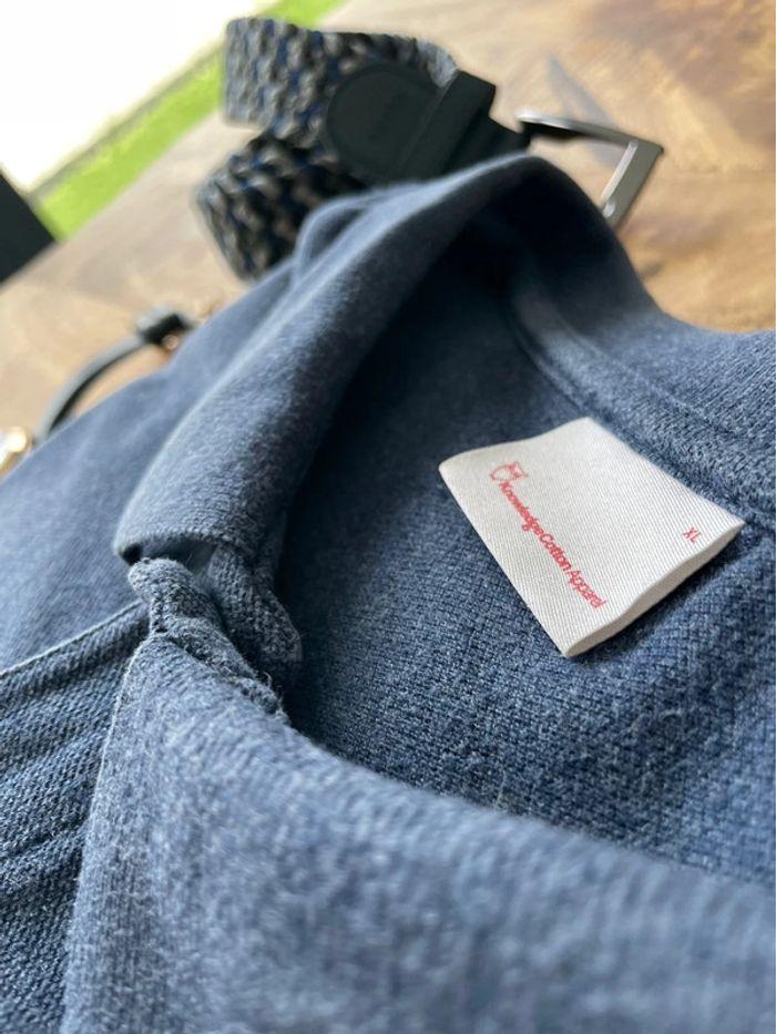 Polo taille XL bleu chiné Knowledge - photo numéro 5