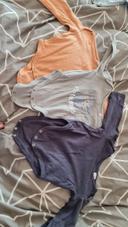 Lot de 3 bodies manches longues