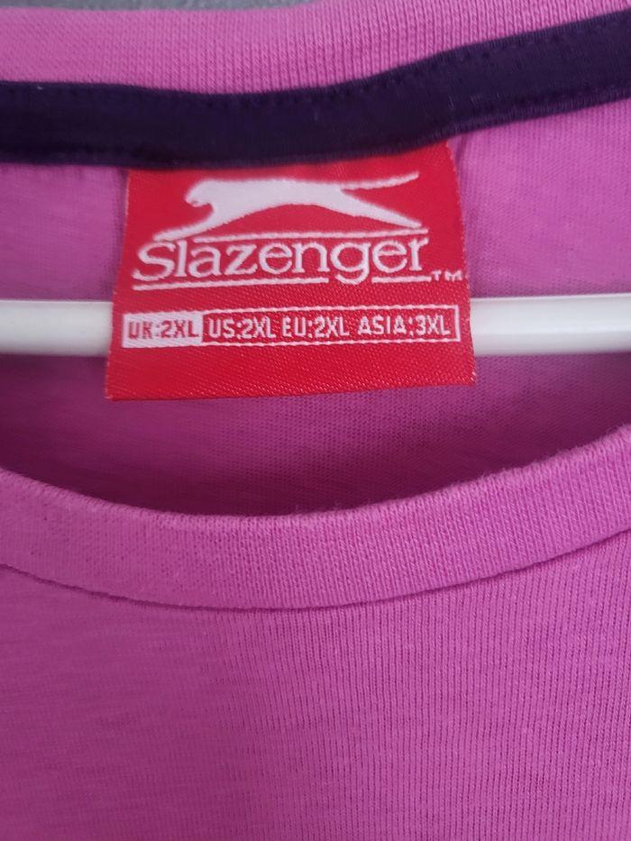 Tee-shirt slazenger XXL rose - photo numéro 4