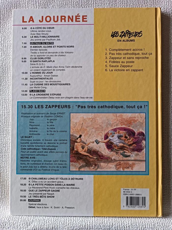 Bd Les Zappeurs édition spéciale Dupuis - photo numéro 2