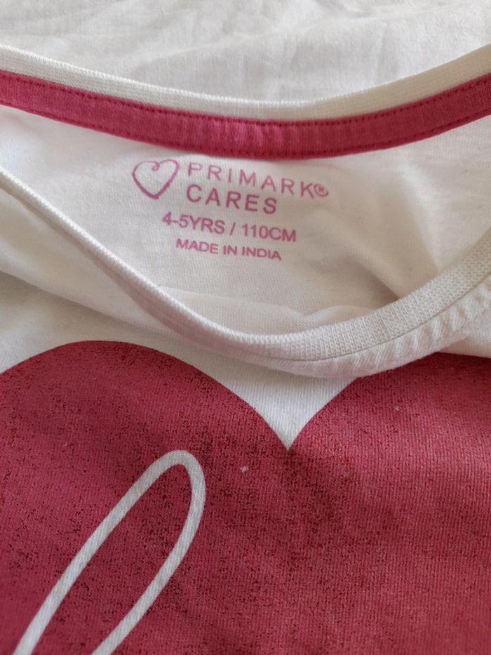 T-shirt manche longue Primark 4/5 ans (110cm) - photo numéro 4