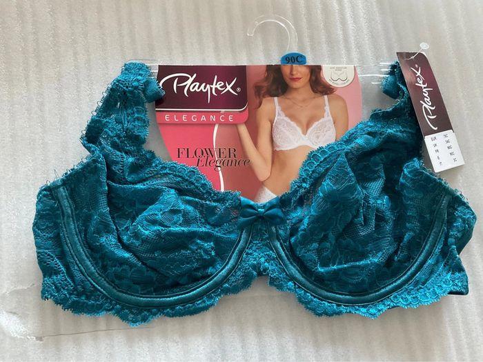 Soutien-gorge bleu Playtex neuf - photo numéro 1