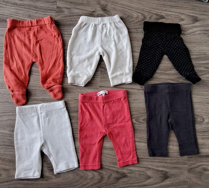 Lot de 6 pantalon fille sans tâches troues ou pression et boutons abîmé tout a étai vérifier et en très bon état - photo numéro 1