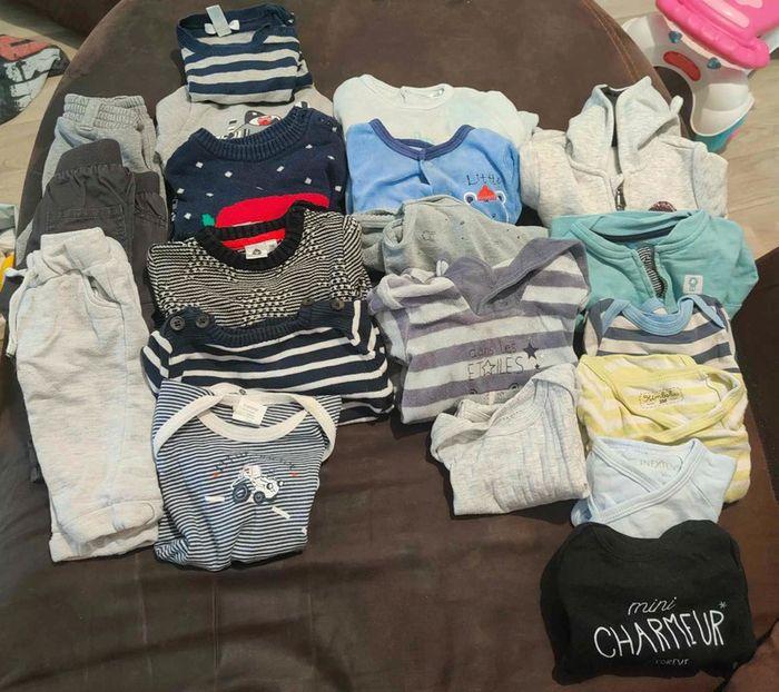 Lot vêtements bébé garçon 3 mois