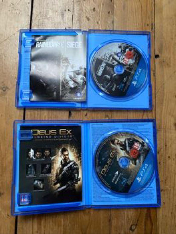 2 jeux vidéo pour PS4 +18 ans Deus Ex et Tom Clancy's Rainbow Six Siege - photo numéro 4