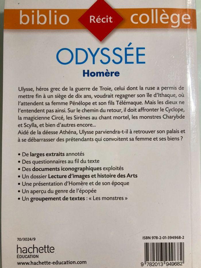 l’Odyssée d’Homère - photo numéro 2