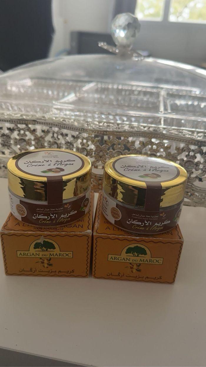 Lot 2 crème Argan du Maroc Corps et visage 100% bio et naturel - photo numéro 1