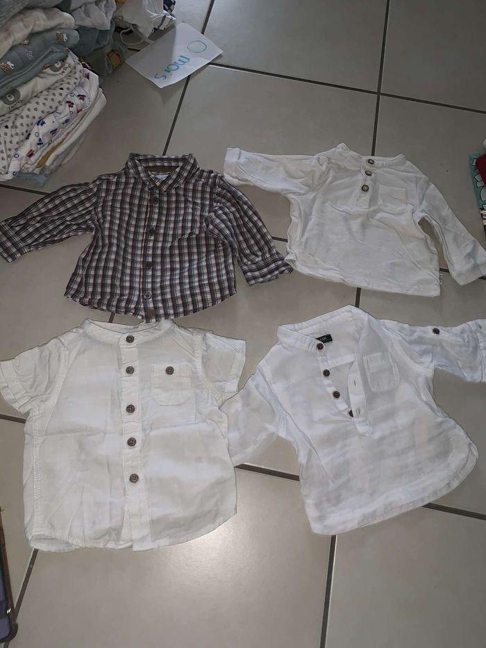 Lot de 4 chemise