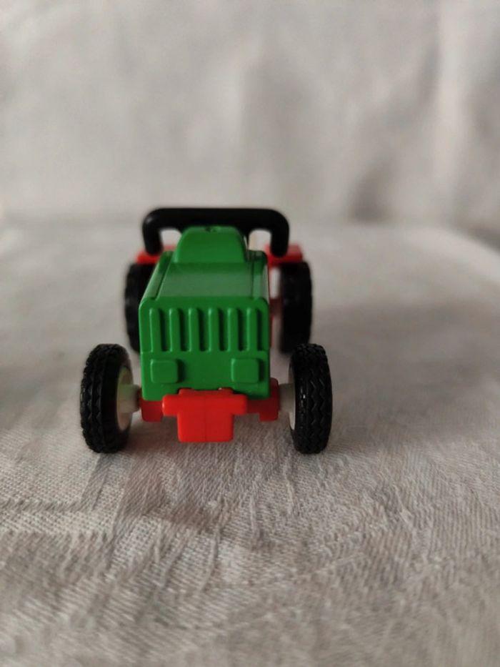 Playmobil 1 enfant sur tracteur et 1 remorque - photo numéro 5