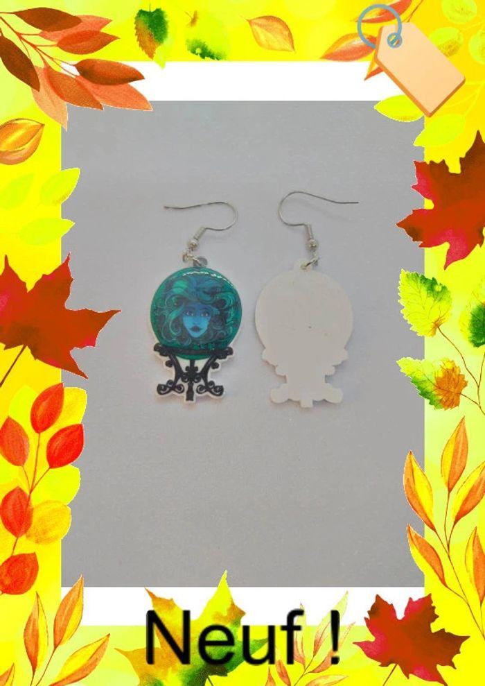 Paire de boucles d oreilles Phantom Manor Mme Leota Halloween - photo numéro 2